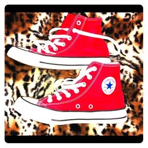 Chuck Taylor all star Converse vibrant red